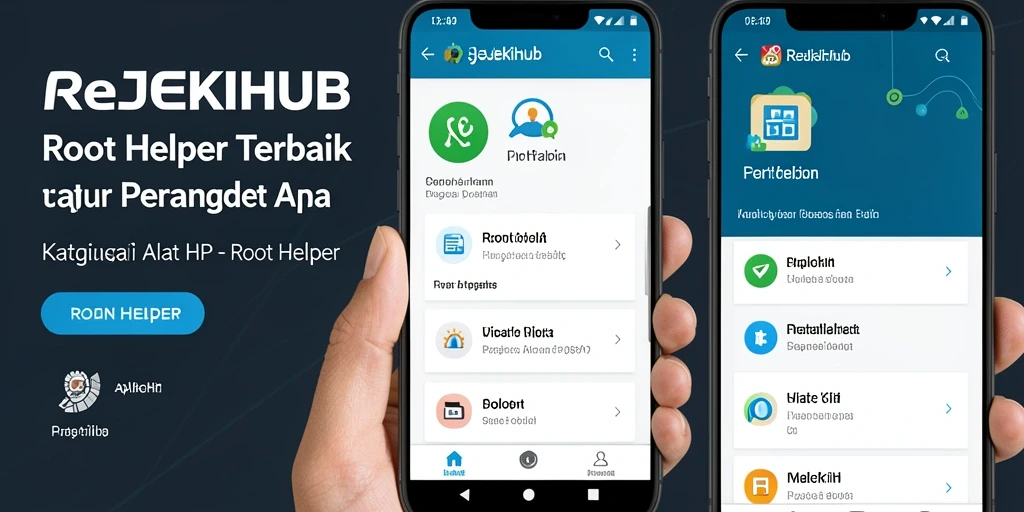 Antarmuka pengguna REJEKIHUB yang intuitif dan fungsional.