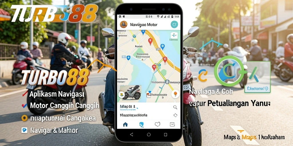 Antarmuka TURBO88 menampilkan navigasi motor yang intuitif.
