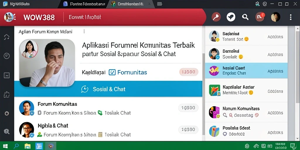Antarmuka pengguna WOW388 yang interaktif dan menarik.